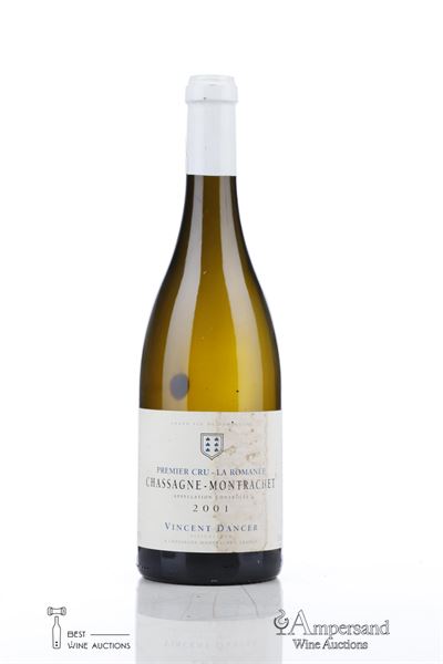 CHASSAGNE MONTRACHET BLANC LA ROMANEE 2001 - Vincent Dancer - 1 Bottle