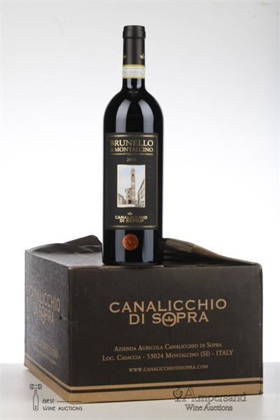 BRUNELLO DI MONTALCINO 2015 - Canalicchio di Sopra - 6 Bottles - Oc 6