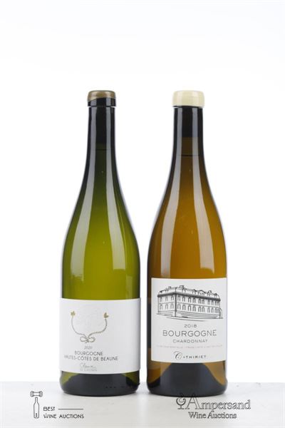 MIXED LOT BURGUNDY Mised - 2018 Camille Thiriet - Bourgogne Blanc Cuvee Confidentielle, 2020 Clarisse de Suremain - Hautes Cotes de Beaune Blanc - 2 Bottles