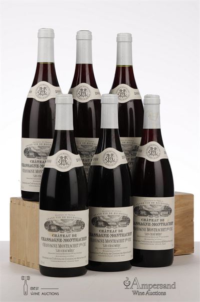 CHASSAGNE MONTRACHET LES CHAUMEES 2000 - Chateau de Chassagne Montrachet - Picard - 6 Bottles