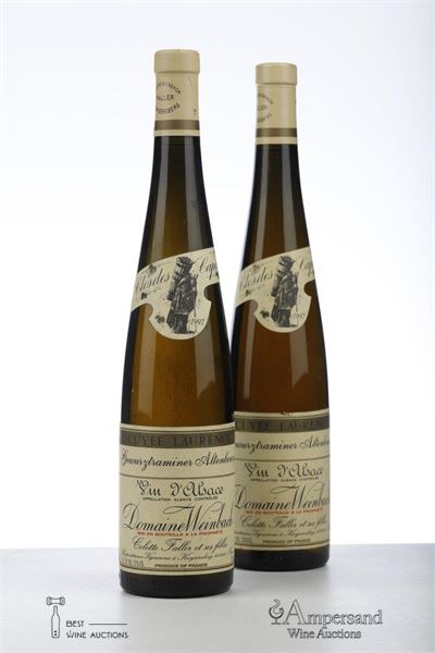 GEWURZTRAMINER ALTENBOURG CUVEE LAURENCE CLOS DES CAPUCINS 1997 - Weinbach - 2 Bottles
