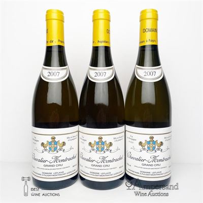 CHEVALIER MONTRACHET 2007 - Domaine Leflaive - 3 Bottles