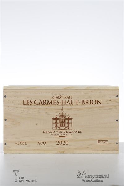 LES CARMES HAUT BRION 2020 - Mc - 6 Bottles - Owc 6