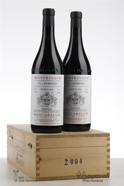 BAROLO MONPRIVATO RISERVA CA D'MORISSIO 2004 - Giuseppe Mascarello - 2 Bottles - Owc 2