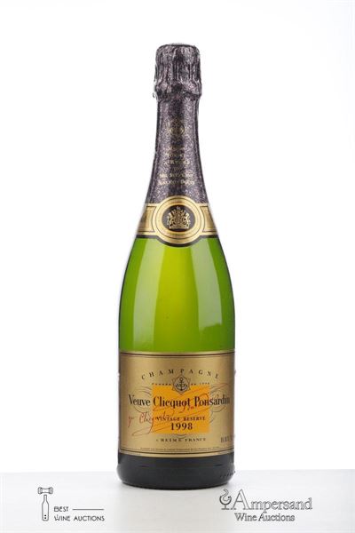 VEUVE CLICQUOT VINTAGE RESERVE 1998 - Veuve Clicquot - 1 Bottle