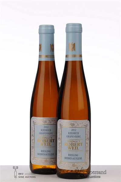 RIESLING KIEDRICH GRAFFENBERG BEERENAUSLESE 2012 - Robert Weil - 2 x 0,375Ltr