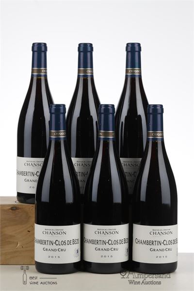 CHAMBERTIN CLOS DE BEZE 2015 - Chanson - 6 Bottles - Owc 6