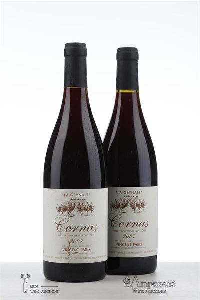 CORNAS LA GEYNALE 2007 - Vincent Paris - 2 Bottles