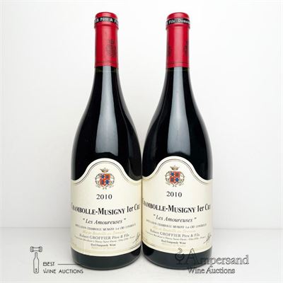 CHAMBOLLE MUSIGNY LES AMOUREUSES 2010 - Robert Groffier Pere & Fils - 2 Bottles