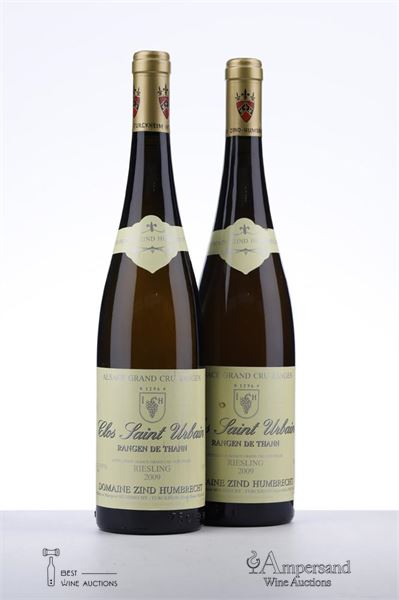 RIESLING CLOS ST URBAIN RANGEN DE THANN 2009 - Zind Humbrecht - 2 Bottles