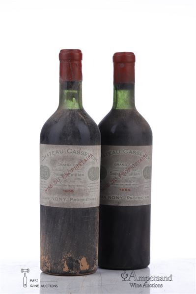 CASSEVERT 1955 - Jean Nony Proprietaire - 2 Bottles