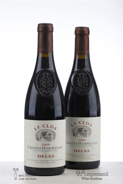 CROZES HERMITAGE LE CLOS 2009 - Delas - 2 Bottles