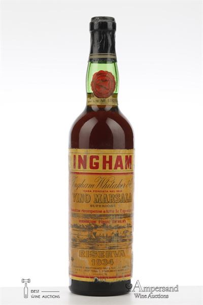 MARSALA SUPERIORE RISERVA 1834 - Ingham - 1 Bottle