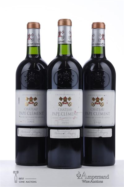PAPE CLEMENT 2006 - Mc - 3 Bottles