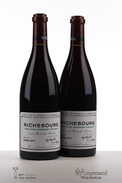 RICHEBOURG 2017 - Domaine de la Romanee Conti - 2 Bottles