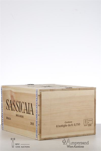 SASSICAIA 2015 - Tenuta San Guido - 6 Bottles - Owc 6