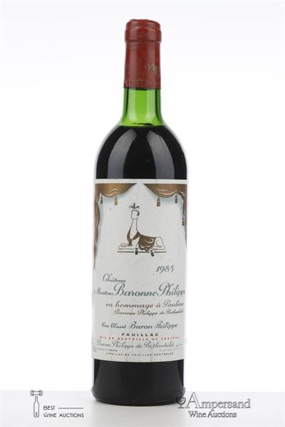 MOUTON BARONNE PHILIPPE 1985 - Mc - 1 Bottle
