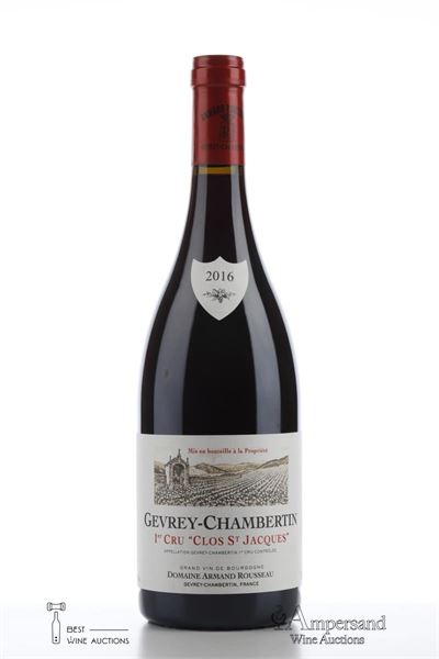 GEVREY CHAMBERTIN CLOS ST JACQUES 2016 - Armand Rousseau - 1 Bottle