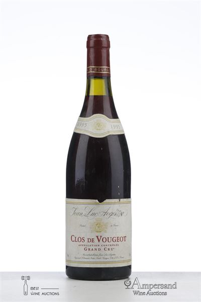 CLOS VOUGEOT 1995 - Jean Luc Aegerter - 1 Bottle