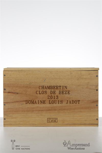 CHAMBERTIN CLOS DE BEZE 2013 - Louis Jadot - 6 Bottles - Owc 6