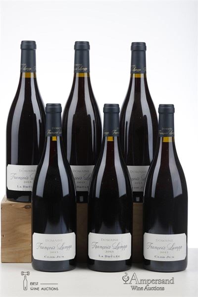 GIVRY ROUGE CLOS JUS 3*2013 + LA BRULEE 3*2013   - Francois Lumpp - 6 Bottles