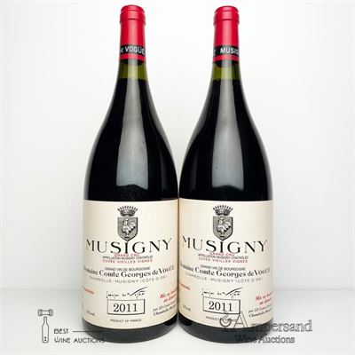 MUSIGNY CUVEE VIEILLES VIGNES 2011 - Comte de Vogue - 2 Magnums
