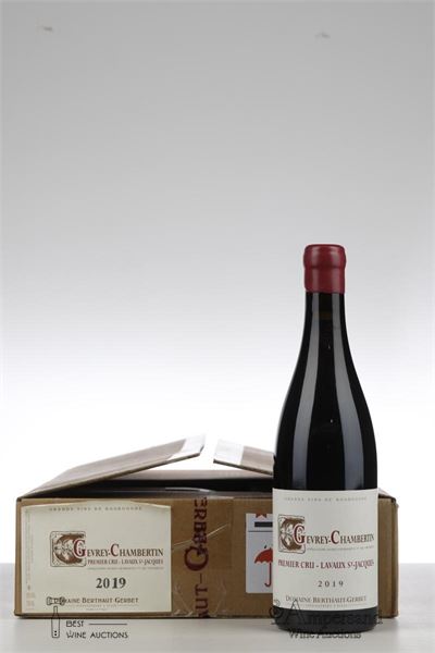 GEVREY CHAMBERTIN LAVAUX ST JACQUES 2019 - Berthaut Gerbet - 6 Bottles - Oc 6