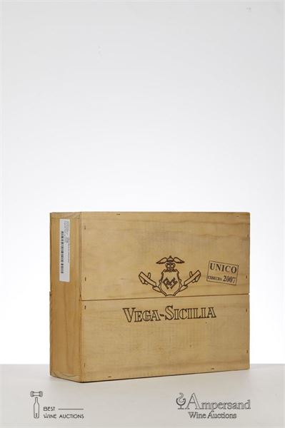 VEGA SICILIA UNICO 2007 - Vega Sicilia - 3 Bottles - Owc 3