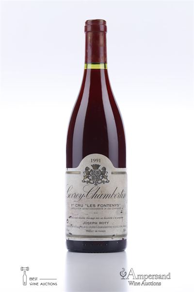 GEVREY CHAMBERTIN LES FONTENYS 1991 - Joseph Roty - 1 Bottle