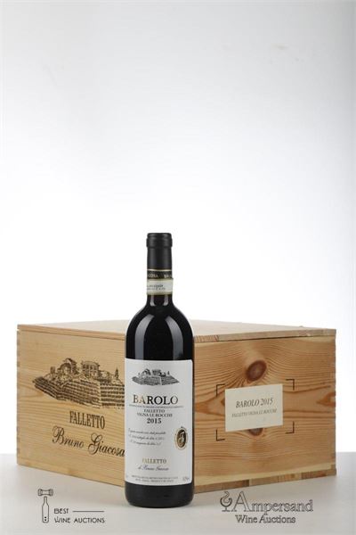 BAROLO FALLETTO VIGNA LE ROCCHE 2015 - Bruno Giacosa - 6 Bottles - Owc 6