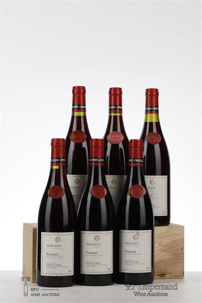POMMARD MURCHAUX 1990 - Moillard - 6 Bottles
