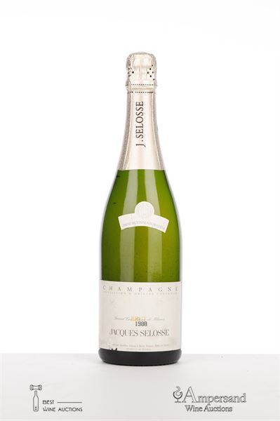 JACQUES SELOSSE MILLESIME 1988 - Jacques Selosse, disgorged 10/1998 - 1 Bottle