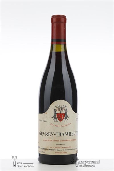 GEVREY CHAMBERTIN 1992 - Geantet Pansiot - 1 Bottle
