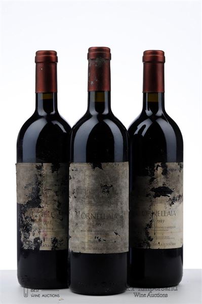 ORNELLAIA 1993 - Tenuta dell'Ornellaia - 3 Bottles