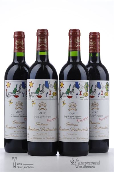 MOUTON ROTHSCHILD 1997 - Mc - 4 Bottles
