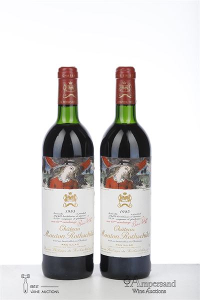 MOUTON ROTHSCHILD 1985 - Mc - 2 Bottles