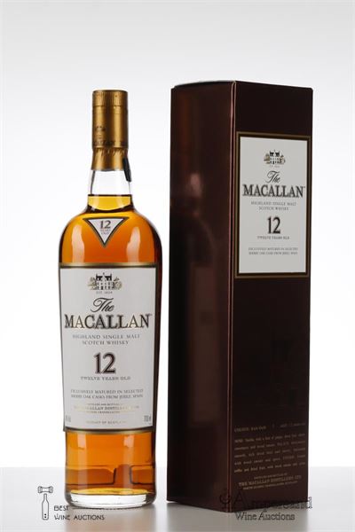 MACALLAN 12 Y NV - Sherry Oak Casks - 40% - 1 Bottle - Oc 1