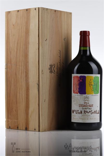 MOUTON ROTHSCHILD 2001 - 3.00 Liter Bottle - Owc 1