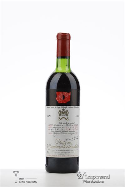 MOUTON ROTHSCHILD 1972 - Mc - 1 Bottle