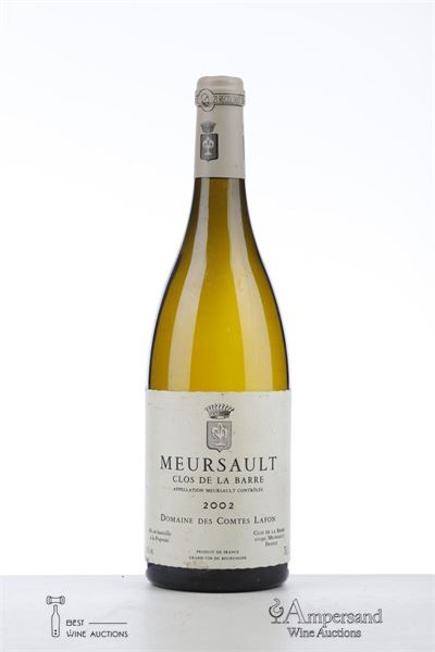 MEURSAULT CLOS DE LA BARRE 2002 - Comtes Lafon - 1 Bottle