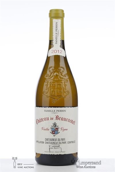 CHATEAUNEUF DU PAPE BEAUCASTEL BLANC ROUSSANNE VIEILLES VIGNES 2012 - Beaucastel - 1 Bottle