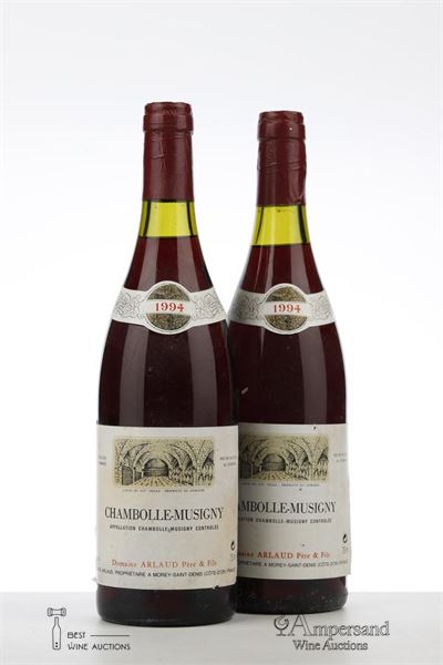 CHAMBOLLE MUSIGNY 1994 - Domaine Arlaud - 2 Bottles