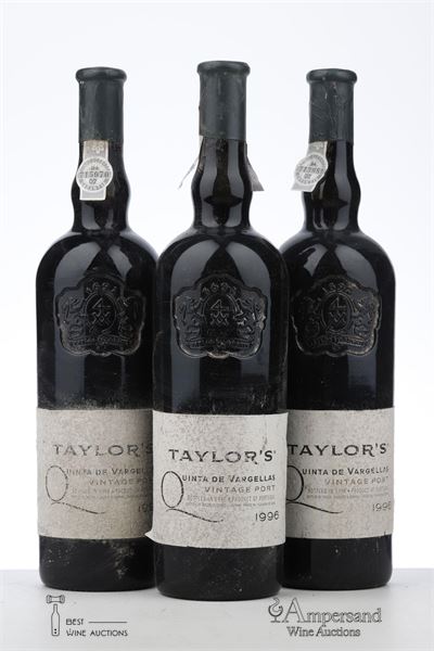 TAYLORS QUINTA DE VARGELLAS VINTAGE PORT 1996 - Taylor - 3 Bottles