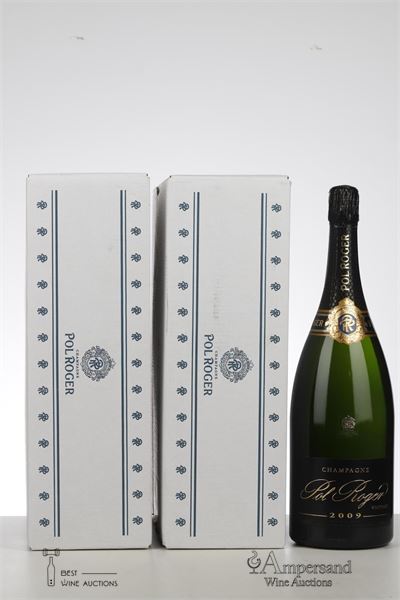 POL ROGER VINTAGE BRUT 2009 - Pol Roger - 6 Magnums - Oc 1