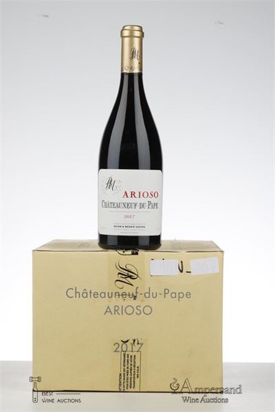 CHATEAUNEUF DU PAPE ARIOSO 2017 - Rotem et Mounir Saouma - 6 Bottles - Oc 6