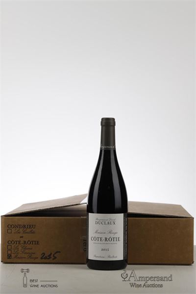 COTE ROTIE MAISON ROUGE 2015 - Benjamin et David Duclaux - 6 Bottles - Oc 6