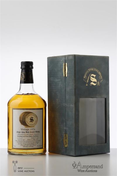 1976  PORT ELLEN - Signatory Vintage - Bottled in 1999 -  Single Cask n° 4795 - Bottle n°228/282 - 1 Bottle