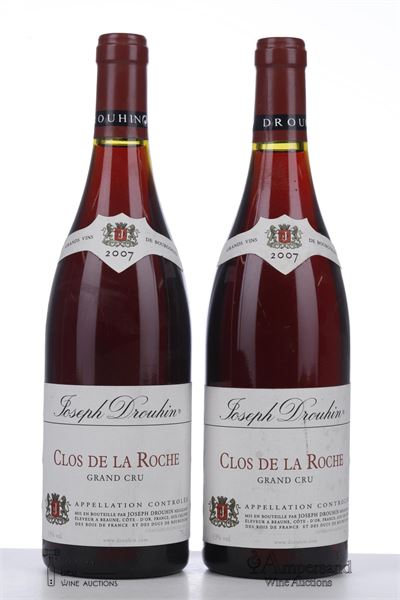 CLOS DE LA ROCHE 2007 - Joseph Drouhin - 2 Bottles
