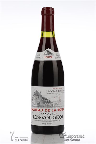 CLOS VOUGEOT 1989 - Chateau de La Tour - 1 Bottle