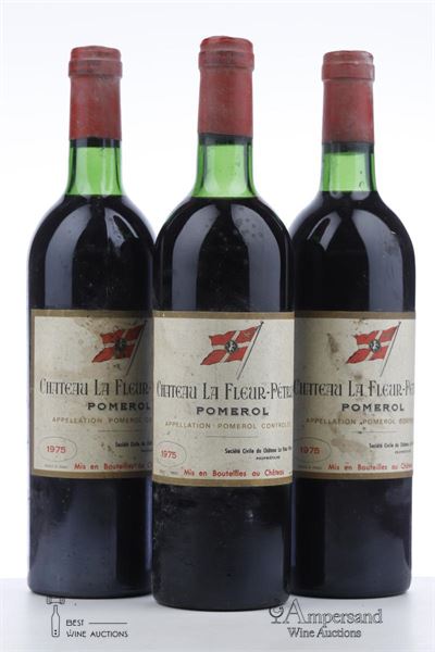 LA FLEUR PETRUS 1975 - Mc - 3 Bottles